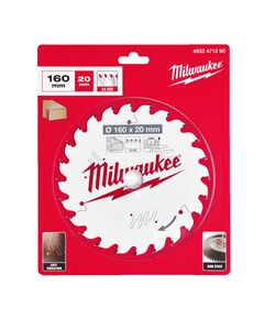 Пильный диск Milwaukee PFTE 160мм, 24 зуба, 4932471290, фото  | SNABZHENIE.com.ua