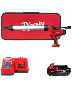 Пістолет для герметика MILWAUKEE C18 PCG/600A 600 мл 4933441305, фото  | SNABZHENIE.com.ua