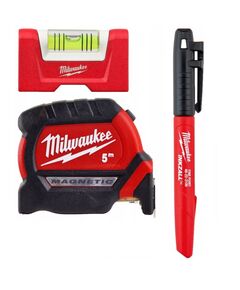 Набір для вимірювання та маркування 3 шт. ПРОМО MILWAUKEE 4932480552, фото  | SNABZHENIE.com.ua