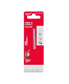 Сверло по металу HSS-Co MILWAUKEE DIN338, 2.0 мм, 2 шт., фото  | SNABZHENIE.com.ua