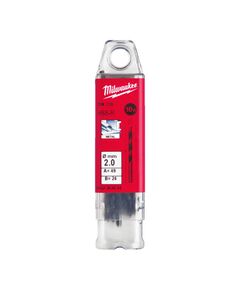 Сверло по металу HSS-R MILWAUKEE DIN338, 2.0мм, 10шт, фото  | SNABZHENIE.com.ua
