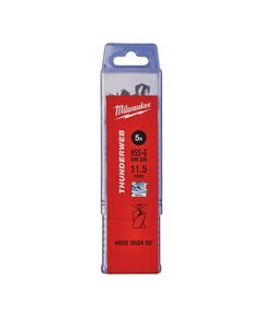 Сверло по металу HSS-G MILWAUKEE THUNDERWEB 11,5x142 мм, 5 шт., фото  | SNABZHENIE.com.ua