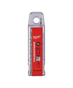 Сверло по металу THUNDERWEB HSS-G MILWAUKEE 2,4x57мм, 10шт, DIN338, фото  | SNABZHENIE.com.ua
