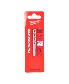 Сверло по металу THUNDERWEB HSS-G 3,2x65мм (2шт) MILWAUKEE DIN338, фото  | SNABZHENIE.com.ua