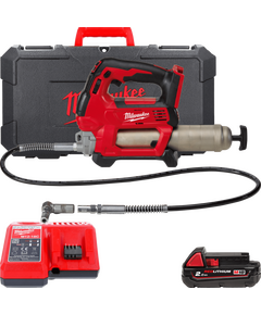 Смазочний пістолет MILWAUKEE M18 GG-201C Heavy Duty 4933440490, фото  | SNABZHENIE.com.ua