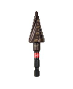 Свердло ступенчатое SHOCKWAVE MILWAUKEE 4-20мм, крок 2мм, для ударного режиму, фото  | SNABZHENIE.com.ua