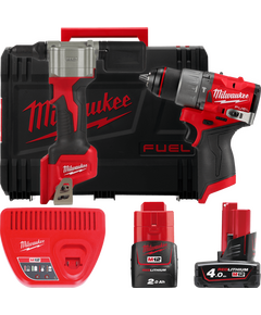 Набір акумуляторних інструментів Milwaukee M12 FPP2D2-422X FUEL, фото  | SNABZHENIE.com.ua