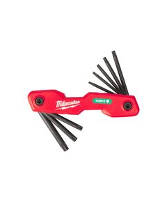 Набір складних шестигранних ключів Torx, 8 шт. Milwaukee 4932480979, фото  | SNABZHENIE.com.ua