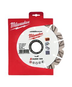 Алмазный диск SPEEDCROSS XHUDD 125 мм для бетона и керамогранита MILWAUKEE, фото  | SNABZHENIE.com.ua