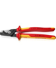 Ножиці для кабелів KNIPEX StepCut XL, 225 мм, модель 95 18 225, фото  | SNABZHENIE.com.ua