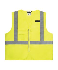 Сигнальний жилет Hi-Viz MILWAUKEE, жовтий (2XL/3XL), фото  | SNABZHENIE.com.ua