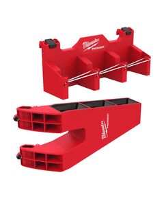 Держатели боковые для кейсов PACKOUT&trade; MILWAUKEE (2шт) для уровней, фото  | SNABZHENIE.com.ua