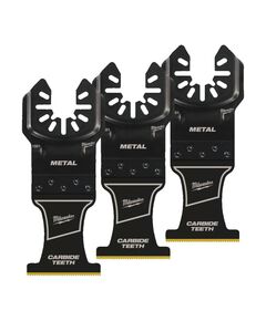 Полотно для мультитула Bi-Metal Carbide OPEN-LOK&trade; MILWAUKEE, 35х38мм, (3шт), (металл), фото  | SNABZHENIE.com.ua
