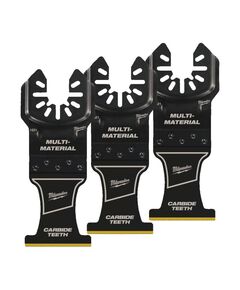 Полотно для мультитула Bi-Metal Carbide OPEN-LOK&trade; MILWAUKEE, 35х38мм, (3шт), (мультиматериал), фото  | SNABZHENIE.com.ua