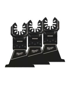 Полотно для мультитула OPEN-LOK&trade; MILWAUKEE, 64х40мм, (3шт), (дерево), фото  | SNABZHENIE.com.ua