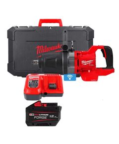 Гайковерт аккумуляторный бесщеточный MILWAUKEE 1'' (2711Нм) M18 ONEFHIWF1DS-121C, (ЗУ+1ак.) FORGE&trade;, фото  | SNABZHENIE.com.ua