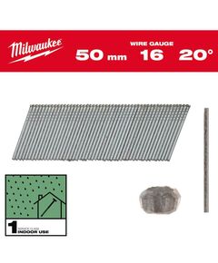 Набор гвоздей для нейлера 15G/20&deg;/38мм (2000 шт) MILWAUKEE, фото  | SNABZHENIE.com.ua