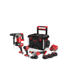 Набор из 4х инструментов аккумуляторных бесщеточных MILWAUKEE M18 FPP4BJ-503P, фото  | SNABZHENIE.com.ua