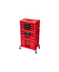 Набір ящиків QBRICK SYSTEM PRO RED Drawer Workshop SET 6, 2.0 RUHD мобільний шафа 525 x 345 x 885, фото  | SNABZHENIE.com.ua