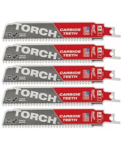 Полотно для сабельных пил TORCH CARBIDE MILWAUKEE, 150х3,1мм, (5шт), (металл), фото  | SNABZHENIE.com.ua