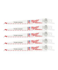 Полотно для сабельных пил THIN KERF FANG TIP MILWAUKEE, 150/5,0мм, (5шт), (дерево с гвоздями), фото  | SNABZHENIE.com.ua