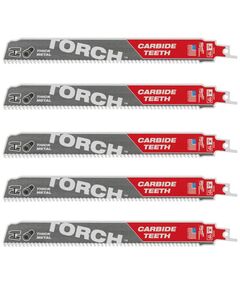 Полотно для сабельных пил TORCH CARBIDE MILWAUKEE, 230х2,5мм, (5шт), (металл), фото  | SNABZHENIE.com.ua