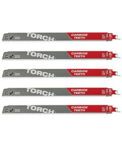 Полотно для сабельных пил TORCH CARBIDE MILWAUKEE, 300х2,5мм, (5шт), (металл), фото  | SNABZHENIE.com.ua