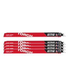 Полотно для сабельных пил TORCH CARBIDE NITRUS MILWAUKEE, 300х3,1мм, (5шт), (металл), фото  | SNABZHENIE.com.ua
