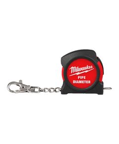 Рулетка-брелок для труб PIPE DIAMETER MILWAUKEE, 1 &frac14;˝ (DN 32) &ndash; 6˝ (DN150), с магнитом, фото  | SNABZHENIE.com.ua