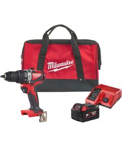 Дрель-шуруповёрт аккумуляторная бесщёточная ударная MILWAUKEE, M18 BLPD2-501BRF, 82Нм (ЗУ, 1х5Ач), фото  | SNABZHENIE.com.ua