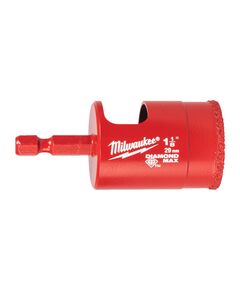 Коронка алмазная Diamond Plus/Max MILWAUKEE, &Oslash;29,0мм (1/4'' Hex) (сверление с водой), фото  | SNABZHENIE.com.ua