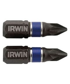 Бита IMPACT PZ2 1/4 25 мм, 2 шт, IRWIN, фото  | SNABZHENIE.com.ua