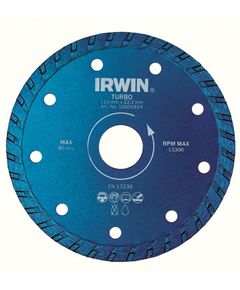 Алмазний диск IRWIN 115x22,2 мм для сухого різу, фото  | SNABZHENIE.com.ua