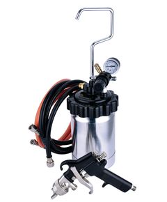 Красконагнетательный бак 2л с краскопультом AUARITA PT-2-2.0, фото  | SNABZHENIE.com.ua