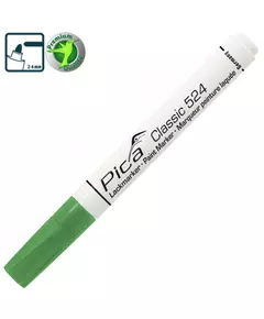 Рідкий промисловий маркер Pica Classic 524/36 Industry Paint Marker, зелений (524/36PICA), фото  | SNABZHENIE.com.ua
