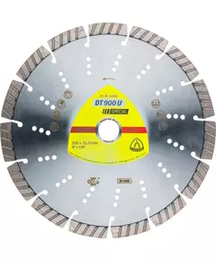Алмазный отрезной диск для бетона, армированного бетона и песчаника DT 900 U Special 115 x 2,4 x 22,23 мм Klingspor (325206), фото  | SNABZHENIE.com.ua