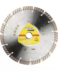Алмазный отрезной диск для бетона, армированного бетона и песчаника DT 900 UD Special 230 x 2,6 x 22,23 мм Klingspor (325210), фото  | SNABZHENIE.com.ua