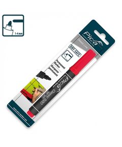 Маркер Pica Classic 520/40, красный, перманентный, остроносый, фото  | SNABZHENIE.com.ua