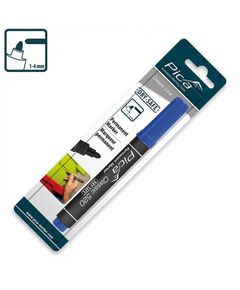 Маркер Pica Classic 520/41 перманентный синий с наконечником bullet tip, фото  | SNABZHENIE.com.ua