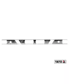 Шаблон для заточки ограничителя глубины зубов цепей YATO, 170 х 10 х 1 мм, глуб.- 0.65, 0.75 мм, угол 35° (YT-85052), фото  | SNABZHENIE.com.ua