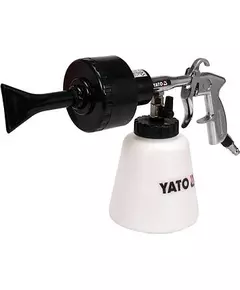 Пістолет пневматичний для утворення піни YATO бак-1 л, турбо - сопло, 113 л/хв, тиск. - 0.62 МПа (YT-23641), фото  | SNABZHENIE.com.ua