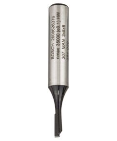 Фреза пазовая BOSCH 3x8x51 мм, хвостовик 8 мм, фото  | SNABZHENIE.com.ua