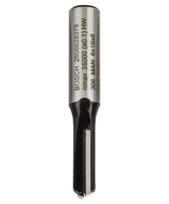 Фреза пазовая 6x16x48 мм, хвостовик 8 мм BOSCH 2608628379, фото  | SNABZHENIE.com.ua