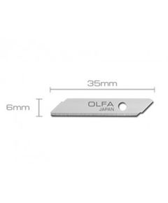Лезвие OLFA TSB-1 35x6x0,3 мм, 5 шт., фото  | SNABZHENIE.com.ua