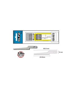 Лезвие OLFA KB4-NS/3, фото  | SNABZHENIE.com.ua
