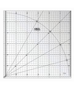 Линейка OLFA MQR-30x30 акриловая прозрачная 300x300 мм, фото  | SNABZHENIE.com.ua