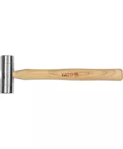 Молоток слесарный алюминиевый YATO 30 x 280 мм,150 г, деревянная ручка (YT-45280), фото  | SNABZHENIE.com.ua