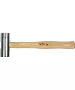 Молоток слесарный алюминиевый YATO 40 x 300 мм, 300 г, деревянная ручка (YT-45281), фото  | SNABZHENIE.com.ua