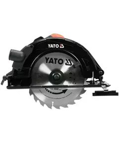 Пила дискова ручна мережева YATO P = 2.8 кВт, диск 235x25.4x3 мм, кут 0-45 °, гол? 85 мм (YT-82154), фото  | SNABZHENIE.com.ua