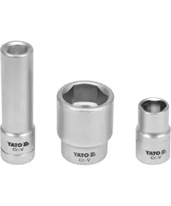 Торцеві головки для обслуговування інжекторних насосів YATO 1/2", 3 шт (YT-17525), фото  | SNABZHENIE.com.ua